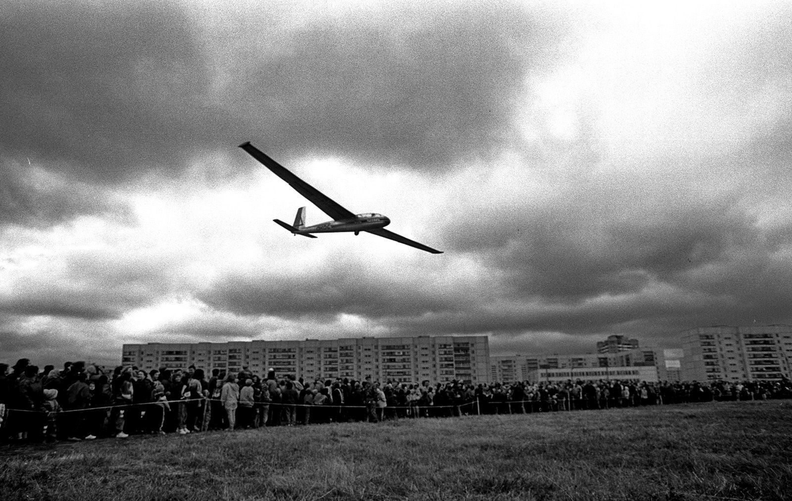 День Авиатора, Новый город, Ульяновск. 1997 г. / 16 Августа 1997 / История  Ульяновска / Годы и люди